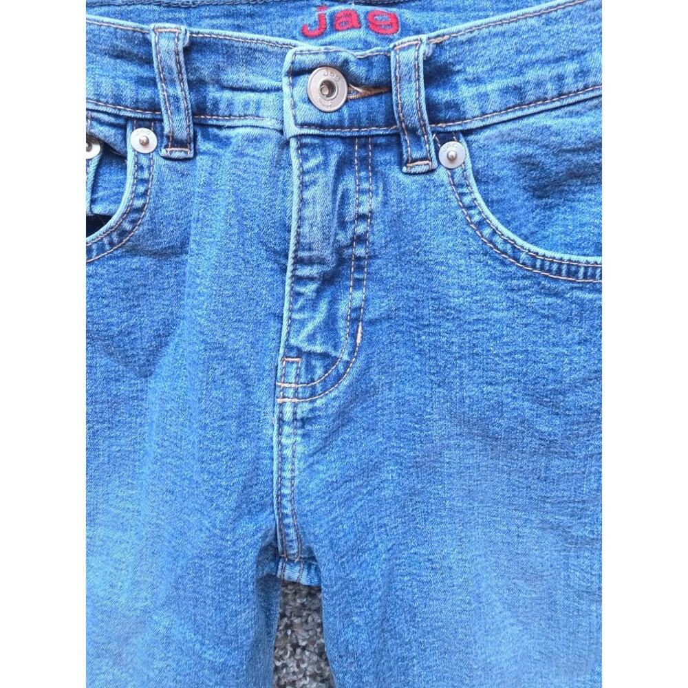 JAG Flare Jeans Womens Stretch Denim Medium Wash Bootcut Blue Jeans 2 - Picture 5 of 5